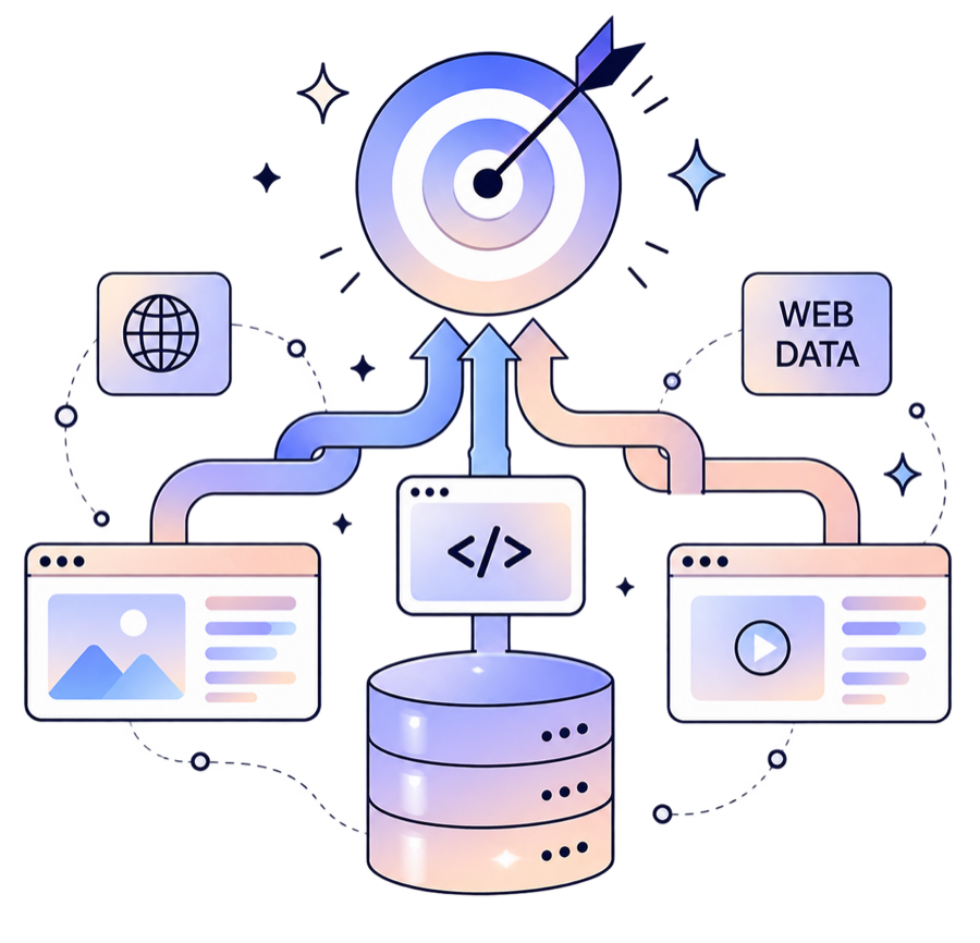 Bringits pipeline turning public web pages, code, and video into structured, real-time data