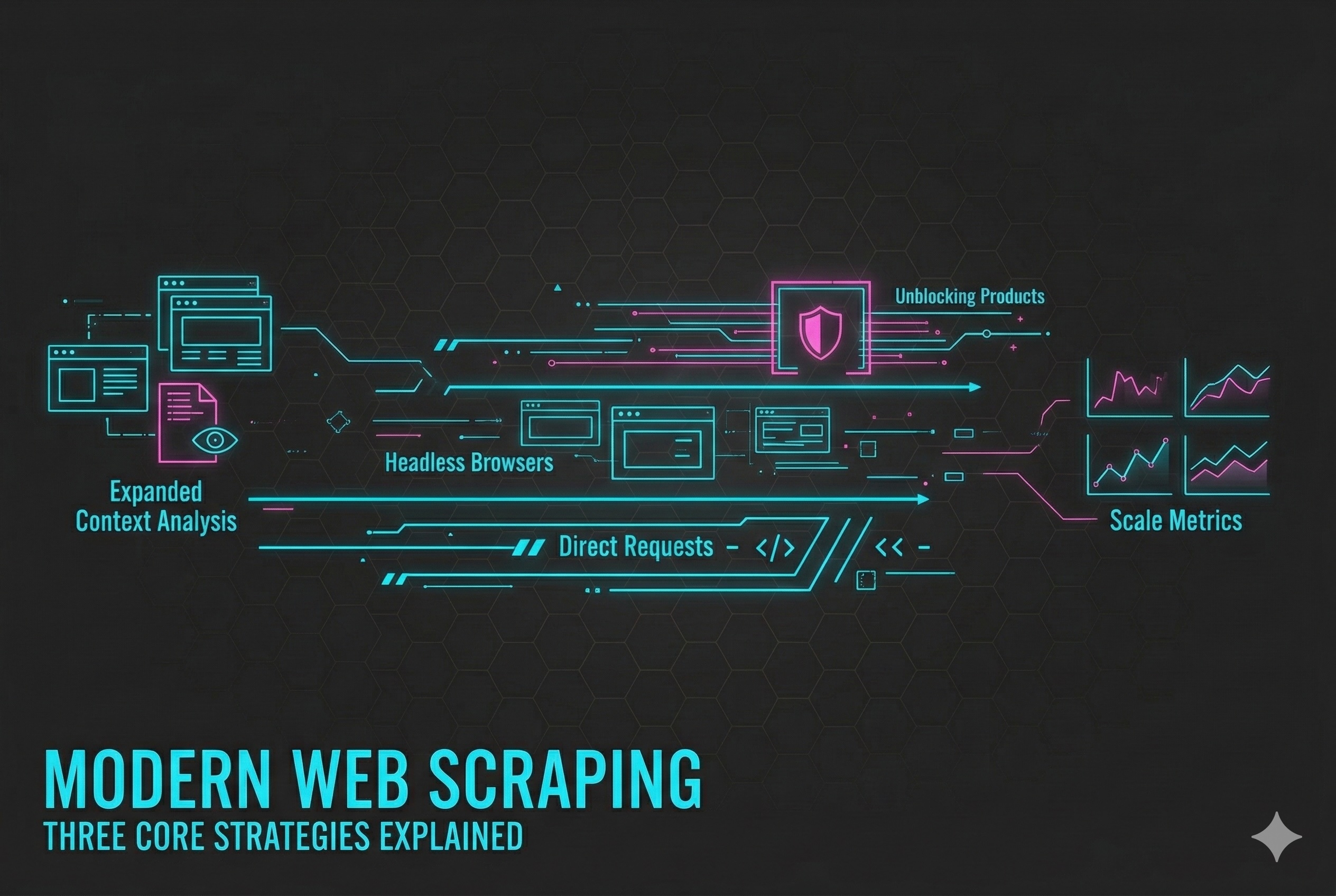 Modern Web Scraping - Three Strategies