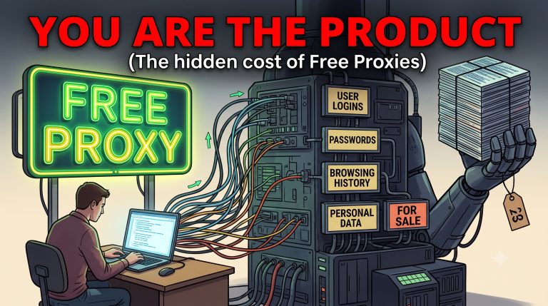 What a free proxy actually is